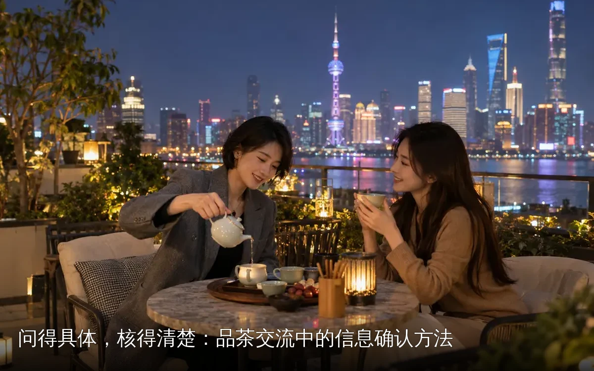 问得具体，核得清楚：品茶交流中的信息确认方法