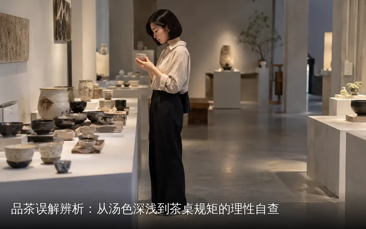 品茶误解辨析：从汤色深浅到茶桌规矩的理性自查